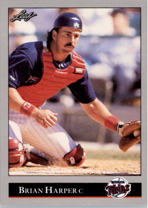 1992 Leaf 131 Brian Harper