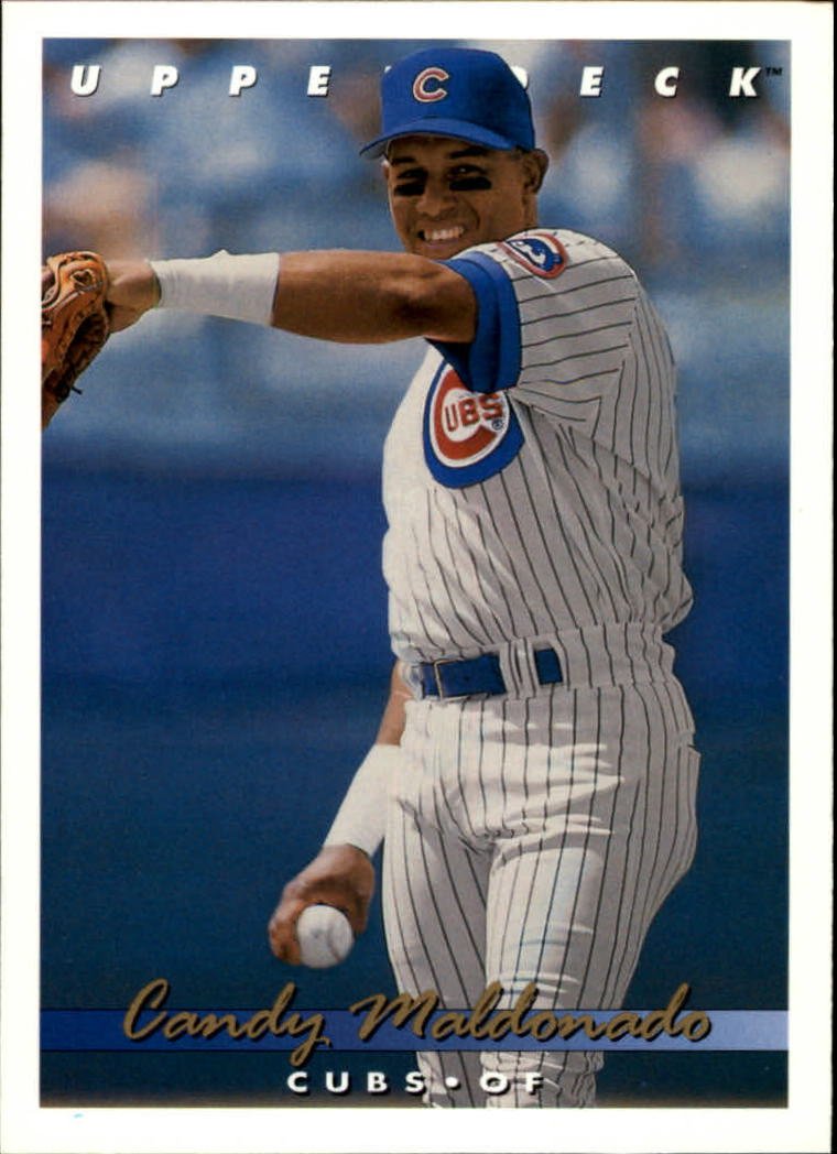 1993 Upper Deck 741 Candy Maldonado