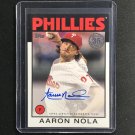 2021 Topps '86 Topps Autographs 86AAN Aaron Nola S2 2021 Topps '86 Topps Autographs 86AAN Aaron Nola S2