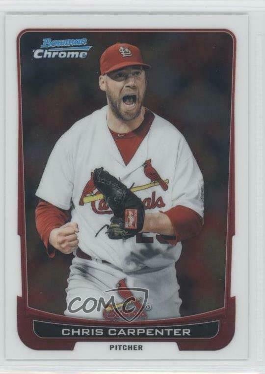2012 Bowman Chrome 169 Chris Carpenter