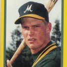 1990 Modesto A's Cal League Cards #160 Michael Messerly