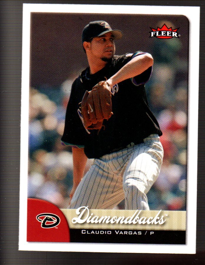 2007 Fleer 311 Claudio Vargas