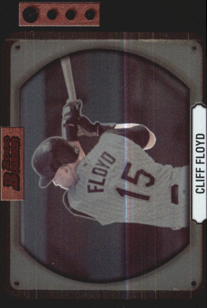 2000 Bowman Retro/Future 23 Cliff Floyd