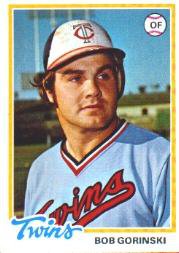 1978 Topps 386 Bob Gorinski RC