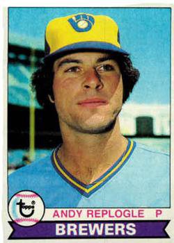1979 Topps 427 Andy Replogle RC