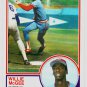 1983 Topps 49 Willie McGee RC