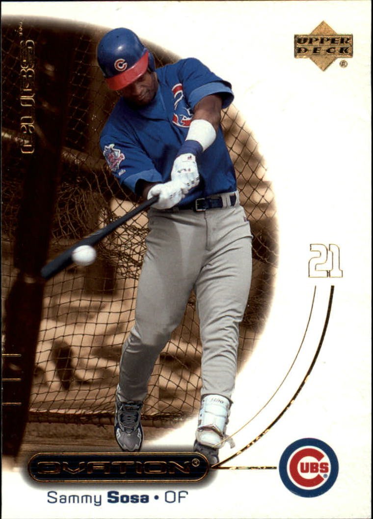 2001 Upper Deck Ovation 36 Sammy Sosa
