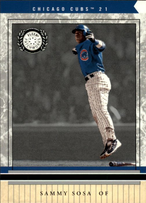 2003 Fleer Patchworks 21 Sammy Sosa