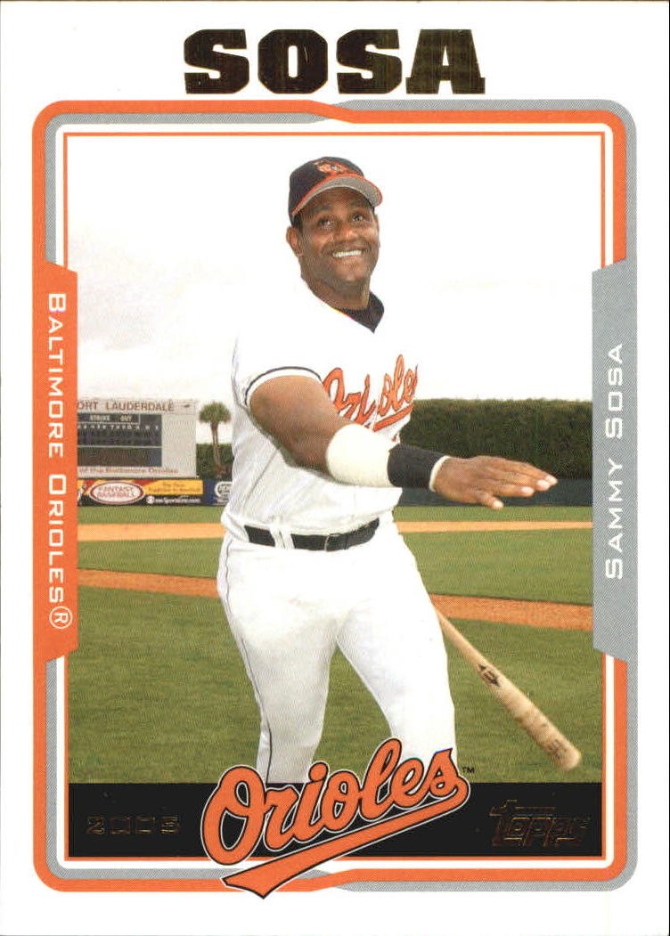 2005 Topps Update 1 Sammy Sosa