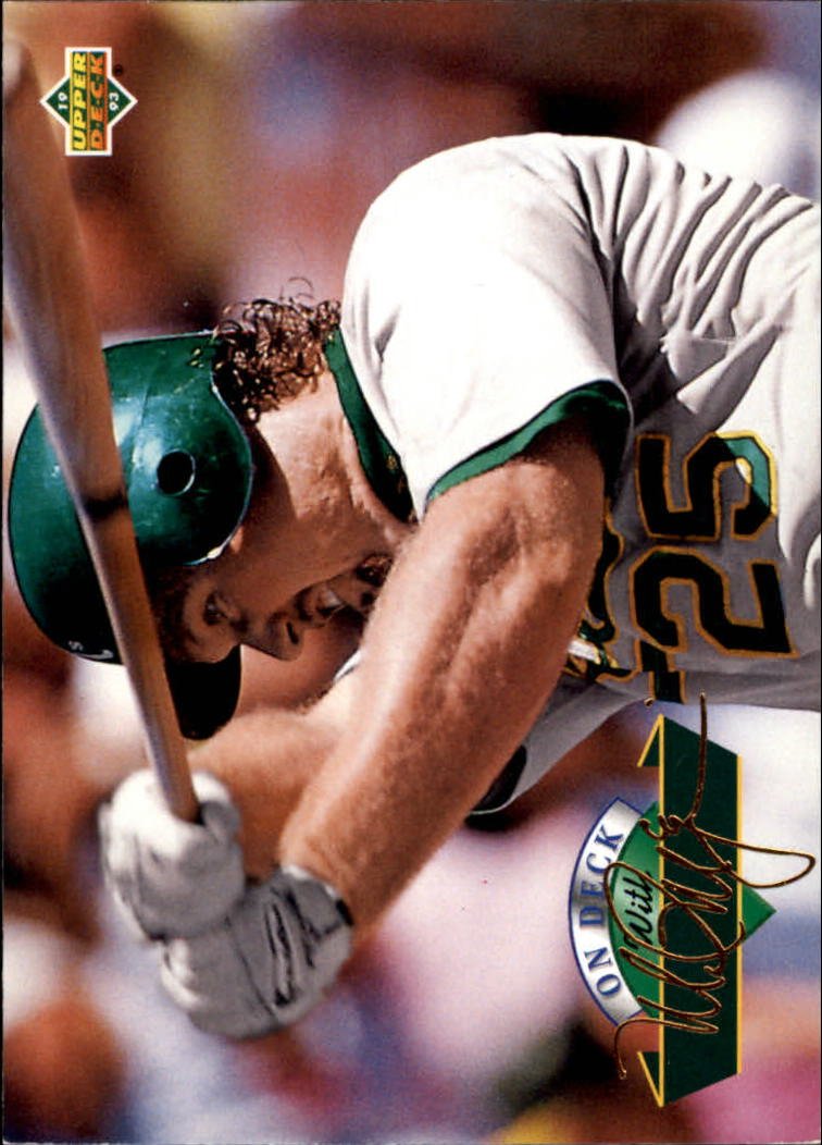 1993 Upper Deck On Deck #D18 Mark McGwire
