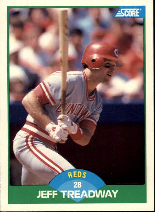 1989 Score 86 Jeff Treadway