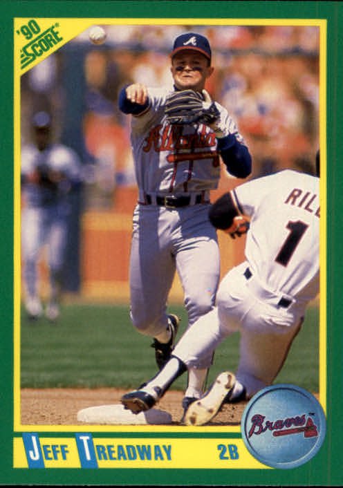 1990 Score 95 Jeff Treadway
