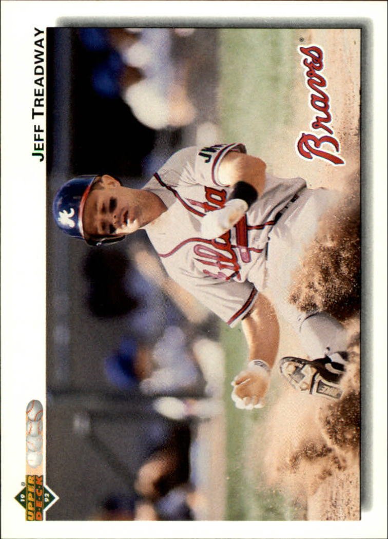 1992 Upper Deck 389 Jeff Treadway