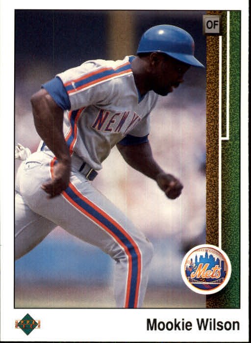 1989 Upper Deck 199 Mookie Wilson