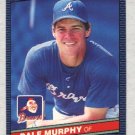 1986 Donruss 66 Dale Murphy 1986 Donruss 66 Dale Murphy