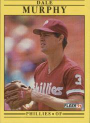 1991 Fleer 409 Dale Murphy