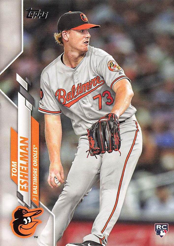 2020 Topps 442 Tom Eshelman RC