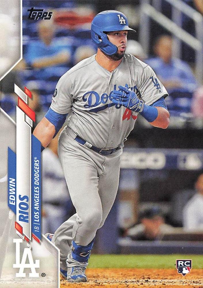 2020 Topps 681 Edwin Rios RC