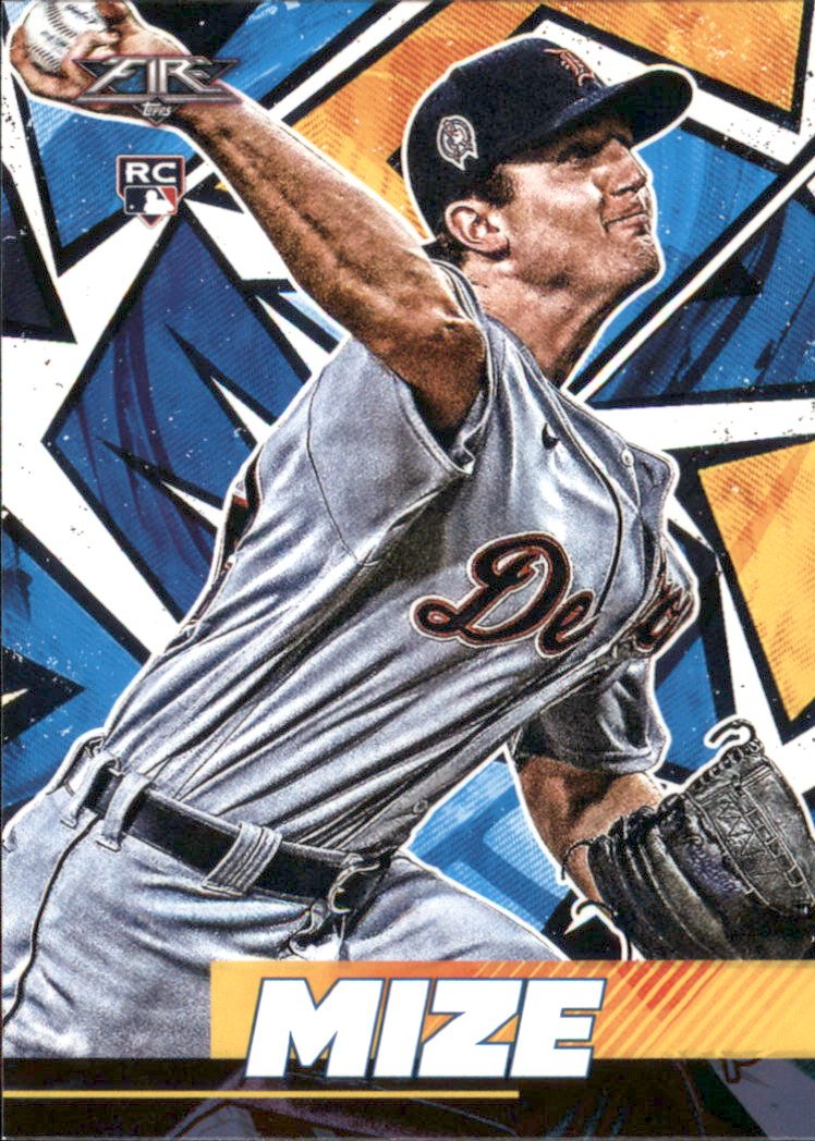 2021 Topps Fire 66 Casey Mize RC