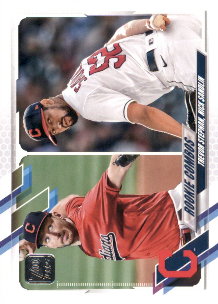 2021 Topps Update US121 Nick Sandlin RC/Trevor Stephan RC