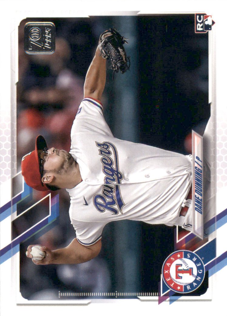 2021 Topps Update US14 Dane Dunning RC