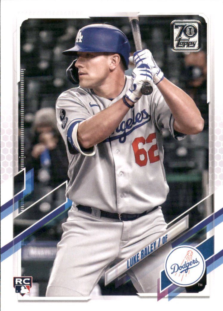 2021 Topps Update US7 Luke Raley RC