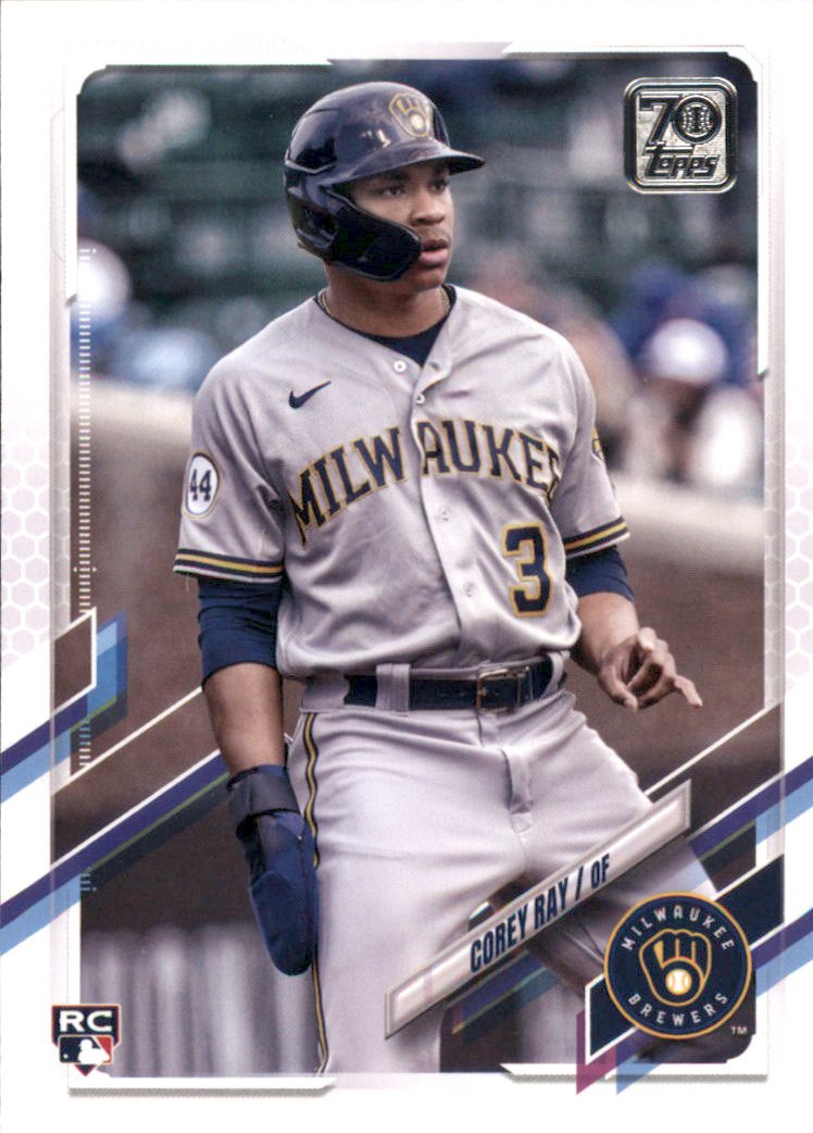 2021 Topps Update US93 Corey Ray RC
