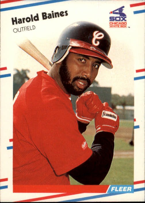 1988 Fleer 391 Harold Baines