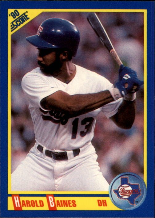 1990 Score 470 Harold Baines