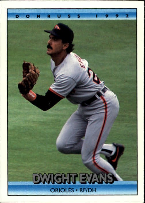 1992 Donruss 502 Dwight Evans