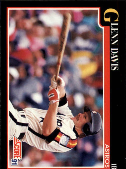 1991 Score 830 Glenn Davis