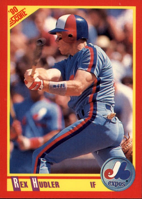 1990 Score 287 Rex Hudler