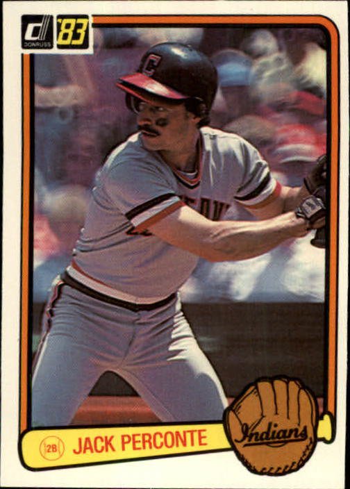 1983 Donruss 463 Jack Perconte