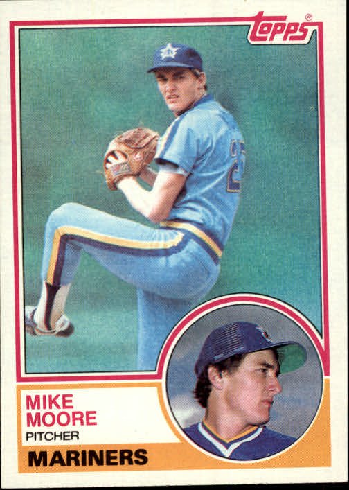 1983 Topps 209 Mike Moore RC