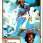 1983 Topps 458 Ron Washington RC