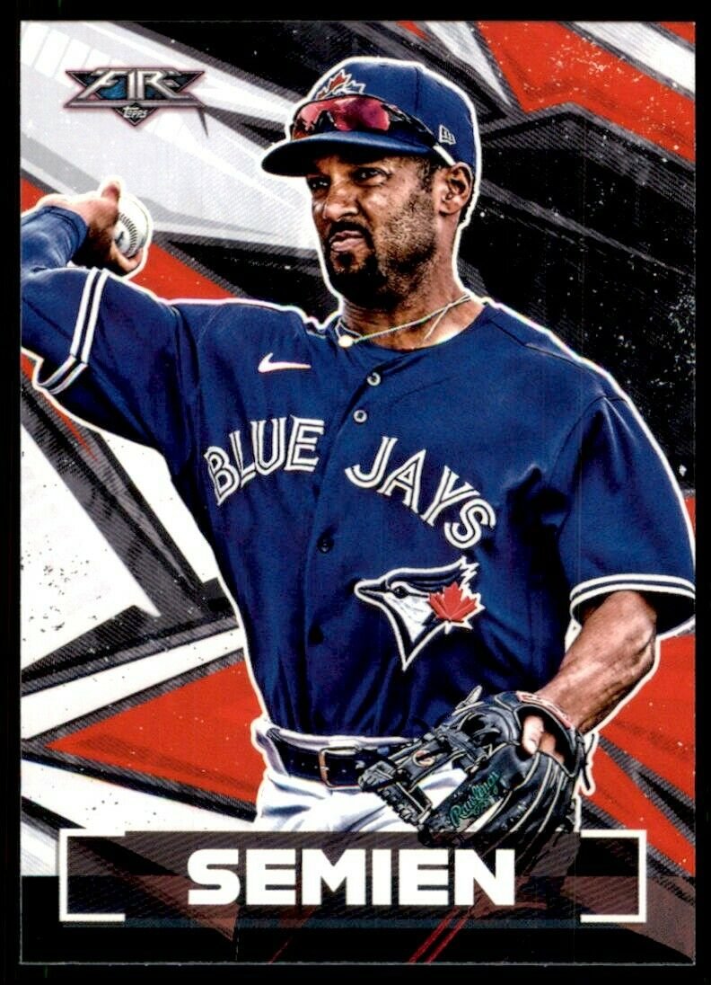 2021 Topps Fire 152 Marcus Semien