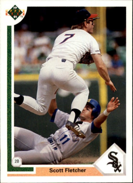 1991 Upper Deck 321 Scott Fletcher