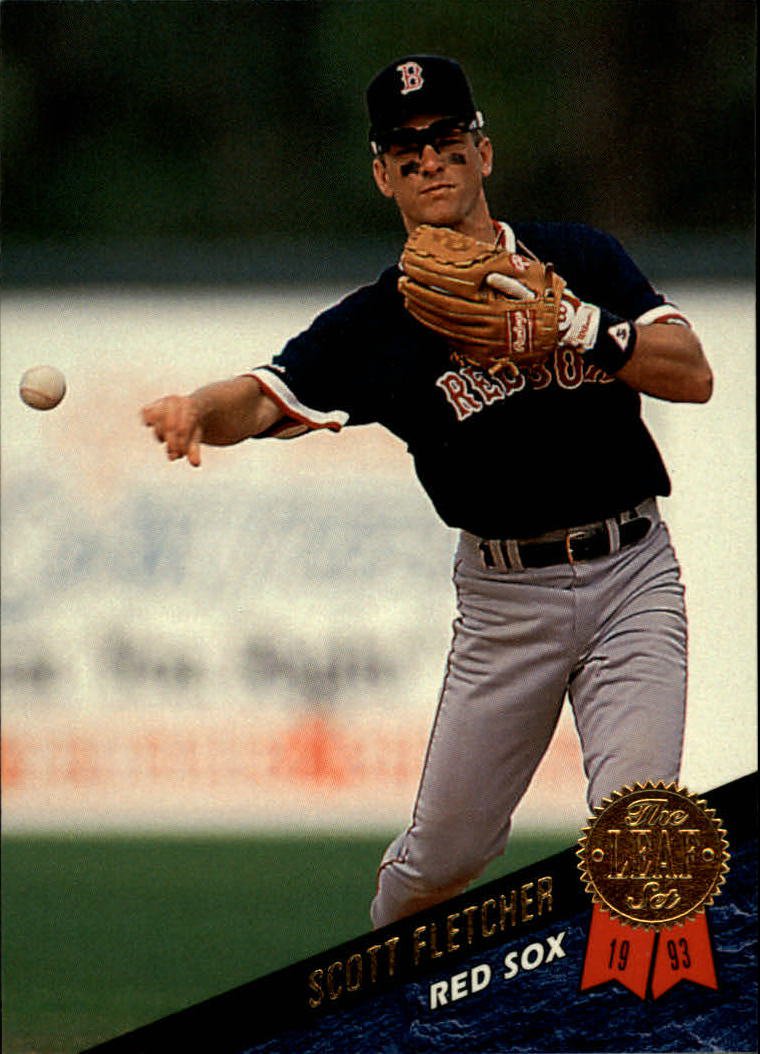 1993 Leaf 344 Scott Fletcher