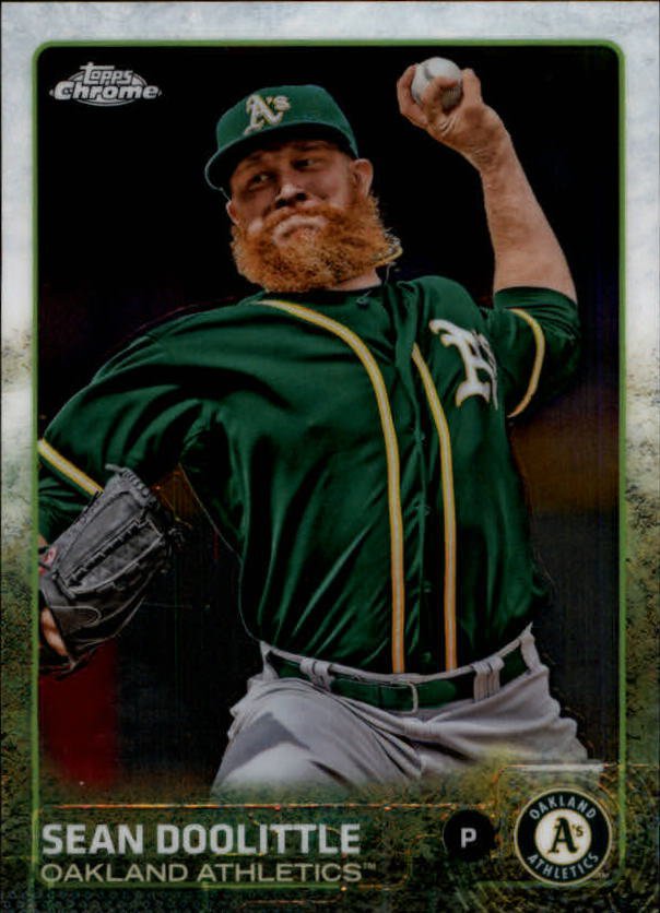 2015 Topps Chrome 41 Sean Doolittle