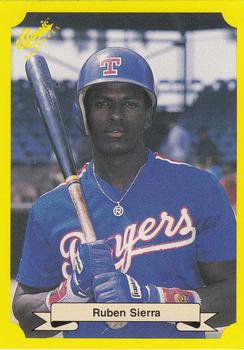 1987 Classic Update Yellow/Green Backs 149 Ruben Sierra