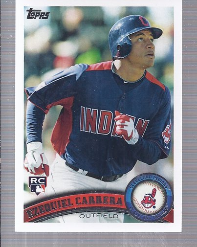 2011 Topps Update US169 Ezequiel Carrera RC