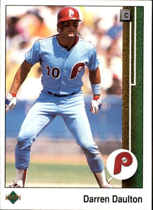 1989 Upper Deck 448 Darren Daulton