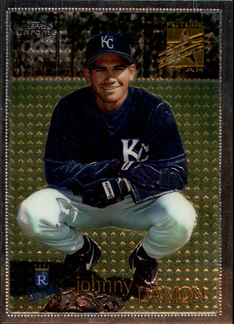 1996 Topps Chrome 77 Johnny Damon