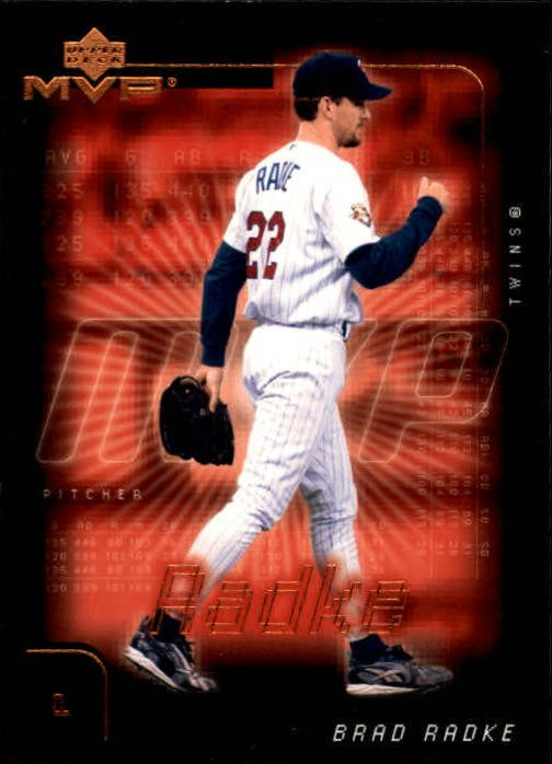 2002 Upper Deck MVP 110 Brad Radke