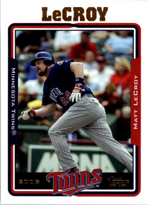 2005 Topps 59 Matt LeCroy