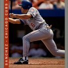 1993 Fleer 24 Rey Sanchez 1993 Fleer 24 Rey Sanchez