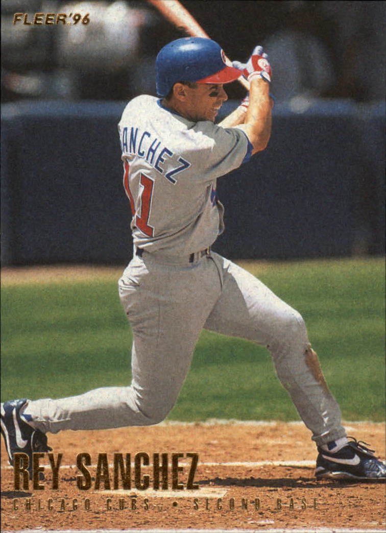 1996 Fleer 327 Rey Sanchez