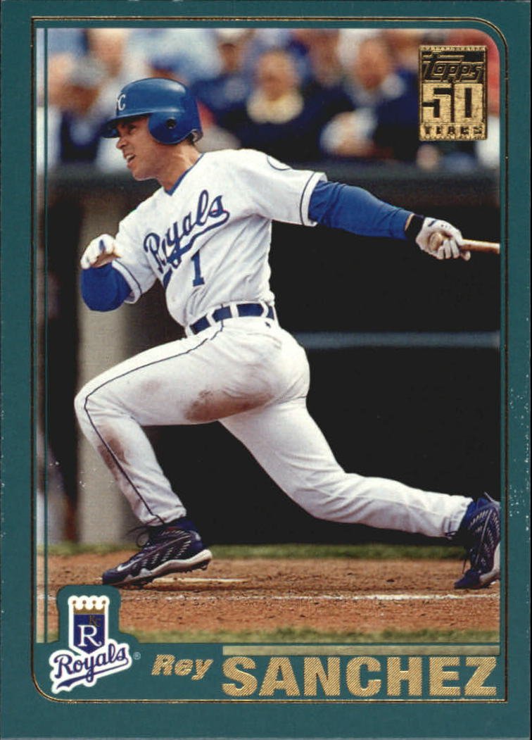 2001 Topps 66 Rey Sanchez