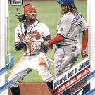 2021 Topps 61 A Playful Bout of Juniors/Ronald Acuna Jr/Vladimir Guerrero Jr 2021 Topps 61 A Playful Bout of Juniors/Ronald Acuna Jr/Vladimir Guerrero Jr