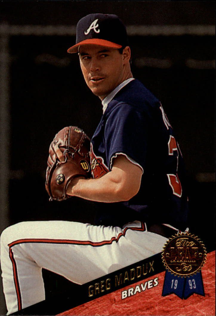 1993 Leaf 326 Greg Maddux
